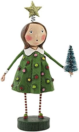 לורי מיטשל כריסי חג המולד, פולירסין, נערת עץ הכוכבים המשיח, צלמיות אספנות, 13335, רב צבעוני,