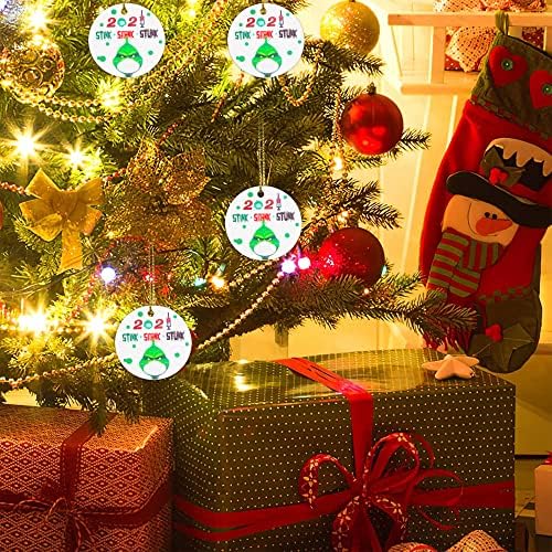 קישוטי עץ חג המולד של גרינץ '2021 סירחון סירוץ קישוטי עץ חג המולד קישוטים ייחודיים קישוטים תלויים קישוטים