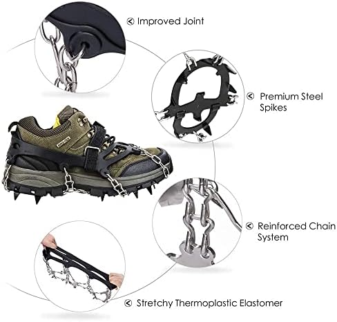 Dr.Prepare Ceace Cleats, Grippers and Crampon