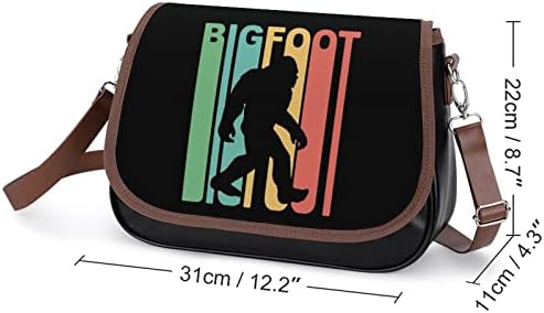 Retro Bigfoot Silooutett