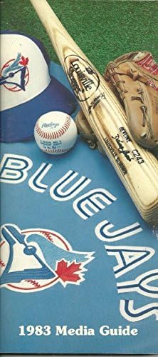טורונטו בלו ג'ייס MLB בייסבול 1983 מדריך מדיה וינטג 'צבע נהדר אותנטי
