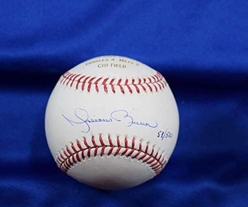 Mariano Rivera Steiner CoA Autographing League Major League OML STAT חתום בייסבול - כדורי חתימה