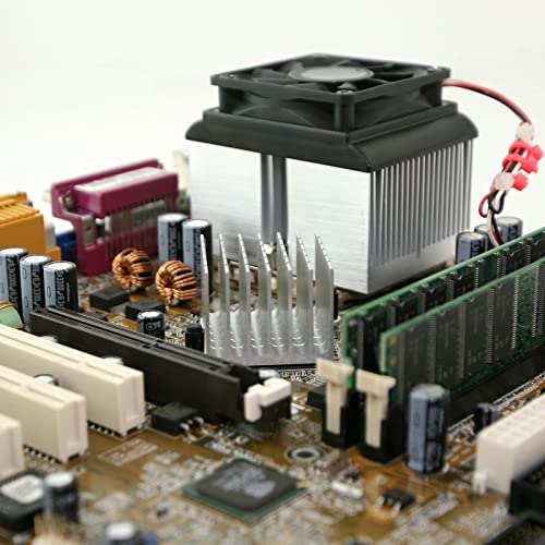 ערכת מכס קירור Meccanixity נחושת טהורה 9x9x3mm עבור Chip IC MOS פיזור חום זיכרון עם רפידות תרמיות