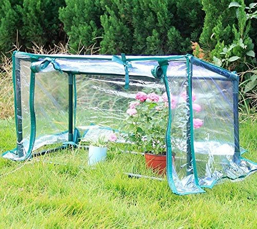 Koleso PVC שקוף עבה עם צינור פלדה מכסה מגן מגן למרפסת לגינה חצר חצר רוח גשם מניעה -11801